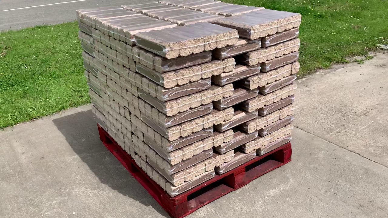 Briquettes de bois BioBriq Rondo paquet de test - Woodcom fr_BE